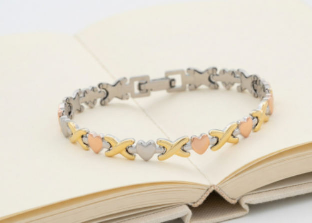 gold silver rose gold bracelet