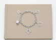 silver plated roman numeral bracelet