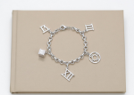 silver plated roman numeral bracelet