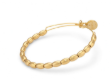 gold plated charm bracelet