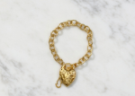 toggle clasp heart bracelet mens