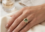 Green Gemstone Ring