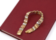 three tone mens bracelet
