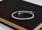 mens fashion bracelet silver