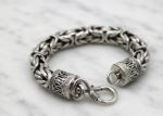 hip hop byzantine chain bracelet men