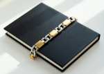 gold plated hip hop bracelet
