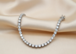CZ Studded Tennis Bracelet