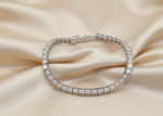 Silver Tennis Bracelet Women