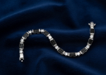 Black Stone Tennis Bracelet