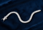 Diamond Look Tennis Bracelet