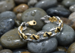 Gold and Silver Tone Bracelet Women