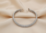 Diamond Look Tennis Bracelet