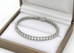 cubic zirconia tennis bracelet women