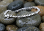 silver cz tennis bracelet women