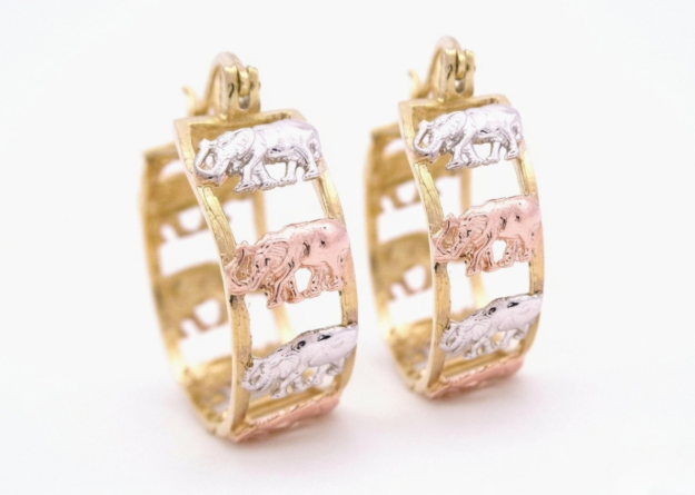 elephant earrings