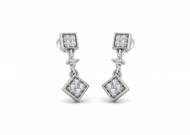 silver plated earrings