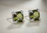 cz stud earrings