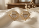 gold plated earrings