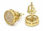 micro pave CZ earrings