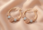 large hoop earrings