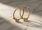lightweight gold hoops